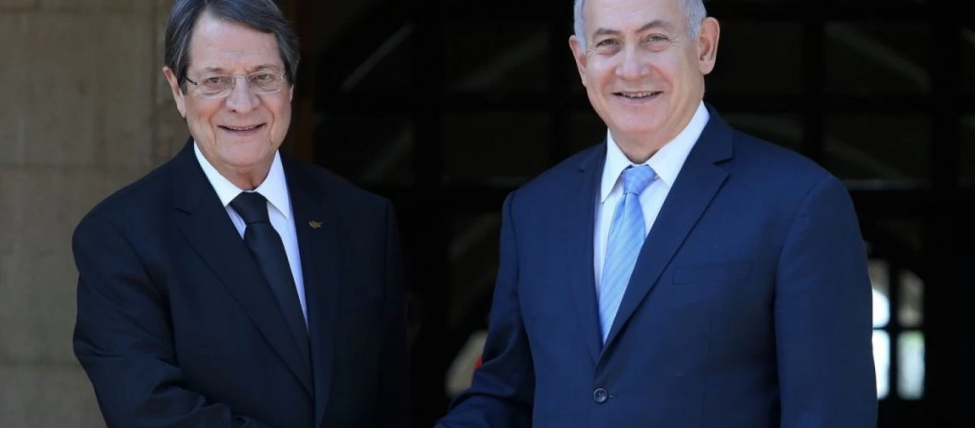Συνάντηση Ν.Αναστασιάδη με Μπ.Νετανιάχου στο Ζάππειο